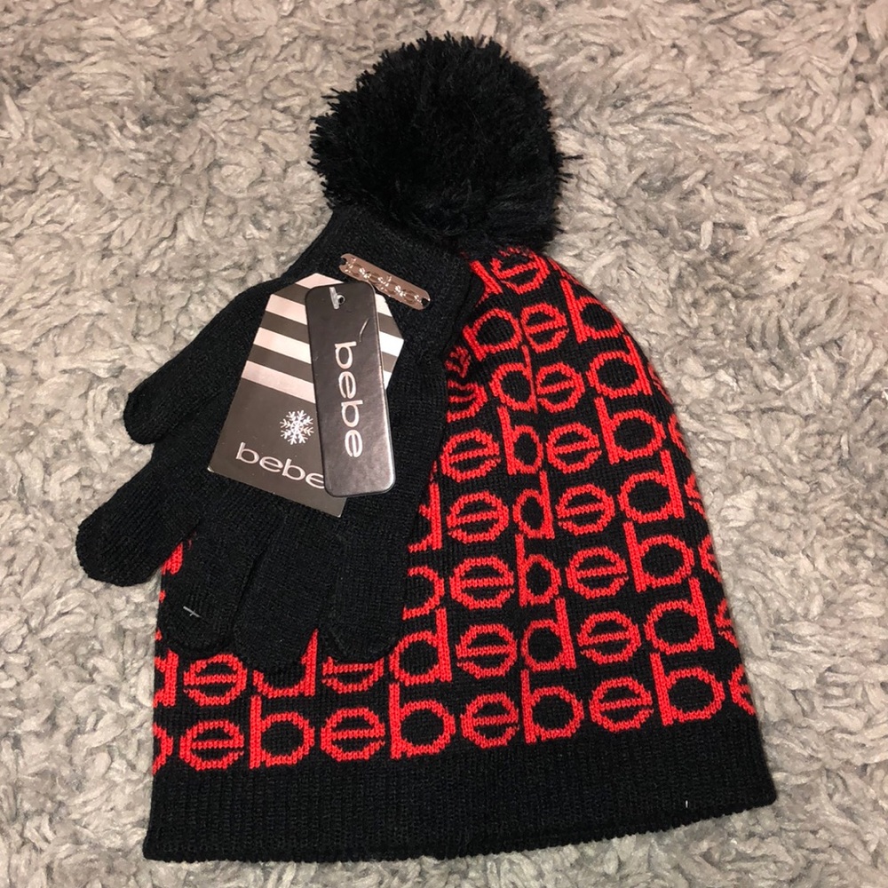 BeBe Beanie and Gloves